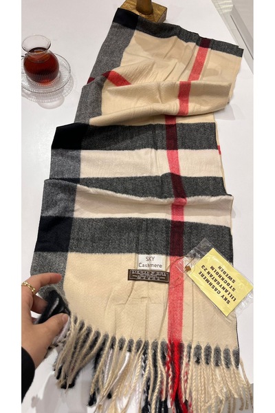 EB SCARF Şal din lână pură de cașmir