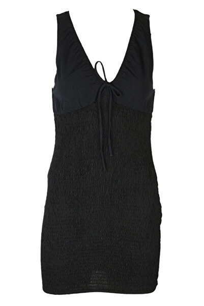 Jennyfer Mary Black Dress - M, Black, 95% Polyester, 5% Elastane