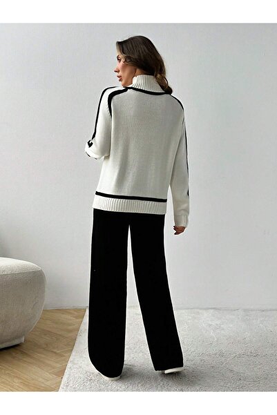 TOFAN TRİKO Triko Takim Şeri̇t Detayli