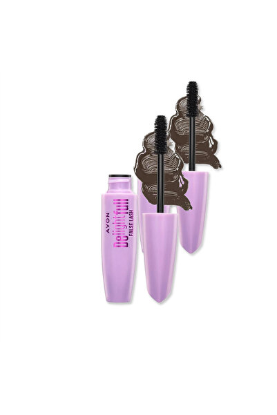 AVON مجموعة ماسكارا ديليتفل بني لافا مكونة من قطعتين