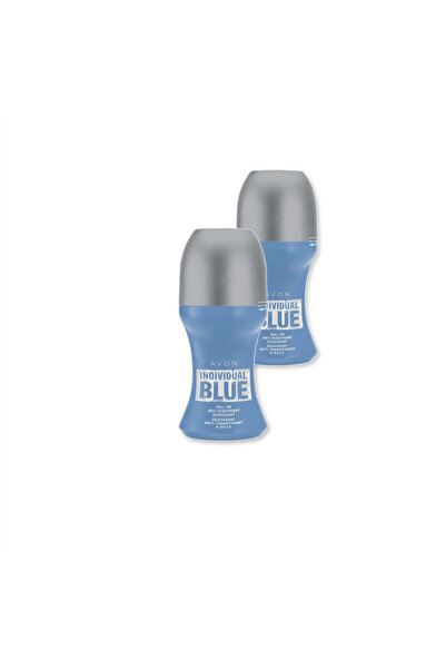 AVON Individual Blue Roll On Deodorant - 50ml İkili Set