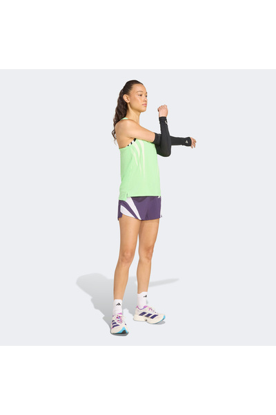 adidas Adizero Nyc Running Gel Kadın Mor Koşu Şortu