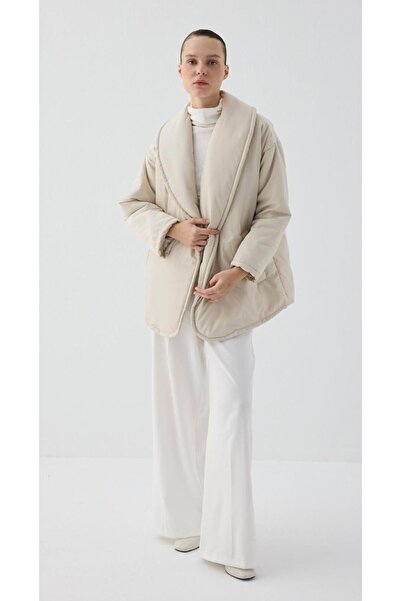 Hena Store Belted Puffer Jacket Women