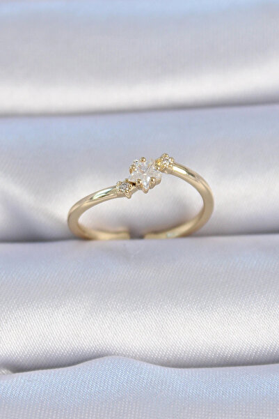 shopwave النحاس الذهب اللون الأبيض زهرة نموذج الزركون حجر التفاصيل المرأة الدائري