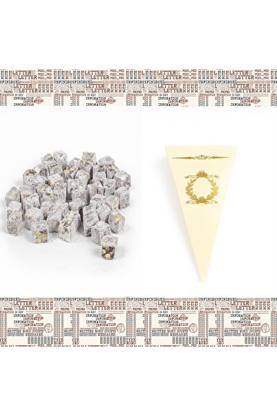 HARİKA ŞEKERCİ Mevlüt Şekeri Antep Fıstıklı Çifte Kavrulmuş Lokumlu (70gr) 50...