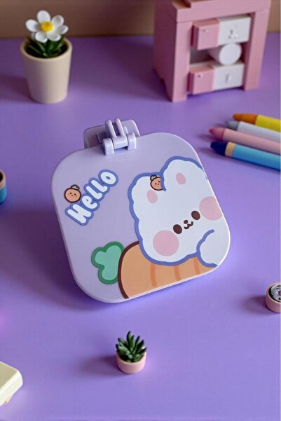 Valmont Accessories Mor Renk Tarak / Ayna Seti, Kız Çocukları İçin Doğum Günü Hediyesi