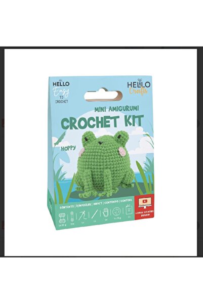 BALIM ÖRGÜ EVİ Mini Amigurumi Kit Hoppy (Video Instruction)