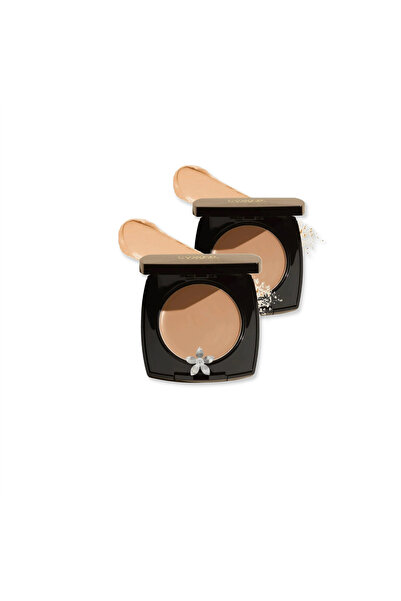 AVON Power Stay Pata Krem Fondöten SPF20 - 145P Ivory Pink İkili Set