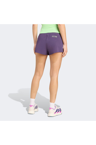 adidas Adizero Nyc Running Gel Kadın Mor Koşu Şortu