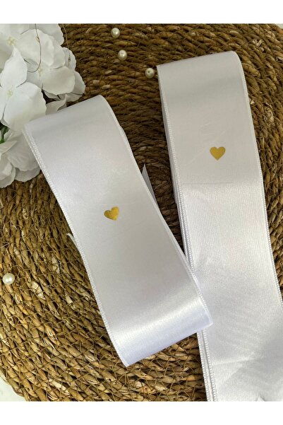 imzatasarım Minimal Kalp Detaylı Takı Kurdelesi