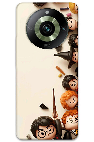 MRCİLETİSİM غطاء خلفي متوافق مع هاتف Realme 11 Pro Plus بنمط HD مطبوع - هاري بوتر