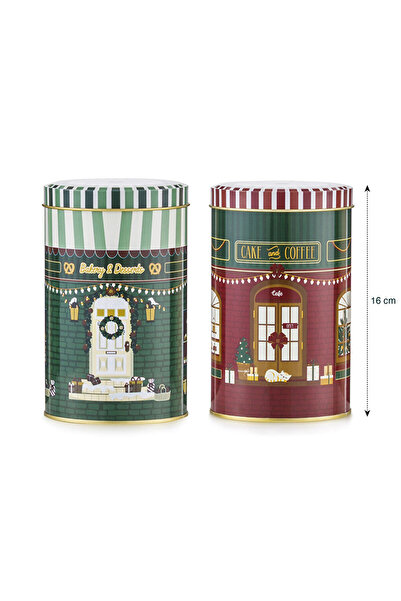 LC Waikiki Sparkling Choices from Shining Store | Christmas Themed Storage Container Set of 2