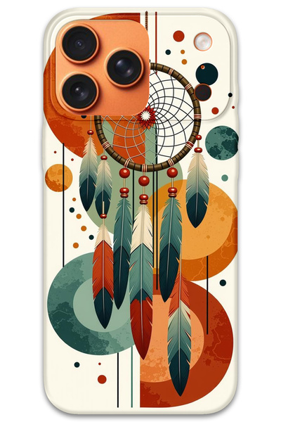 MRCİLETİSİM غطاء خلفي لهاتف iPhone 17 Pro Max بنمط HD مطبوع - ماندالا