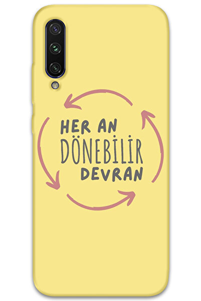 MRCİLETİSİM غطاء خلفي لهاتف Xiaomi Mi A3 بنمط HD مطبوع - ديفران دوينر