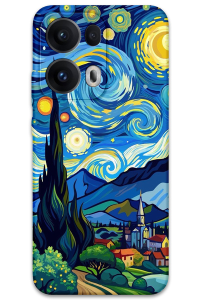 MRCİLETİSİM غطاء خلفي لهاتف اوبو رينو 13 برو 5G بنمط عالي الدقة مطبوع - رسم