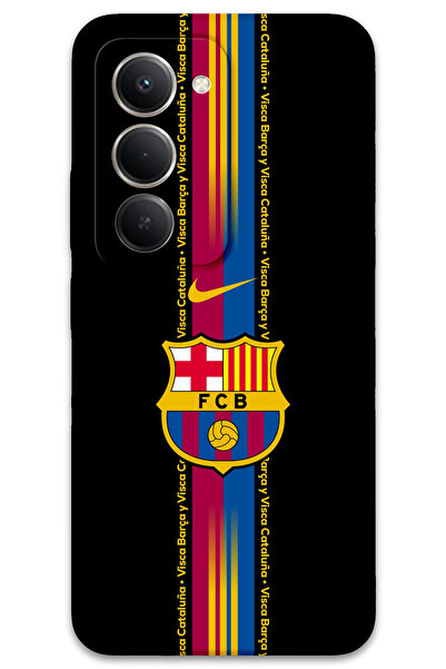 MRCİLETİSİM غطاء خلفي لهاتف Xiaomi Redmi 15 5G بنمط HD مطبوع - برشلونة