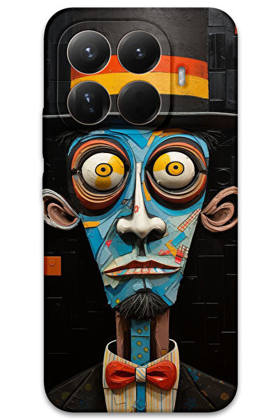 MRCİLETİSİM غطاء خلفي لهاتف Xiaomi Mi 15T بنمط HD مطبوع - صراخ صامت