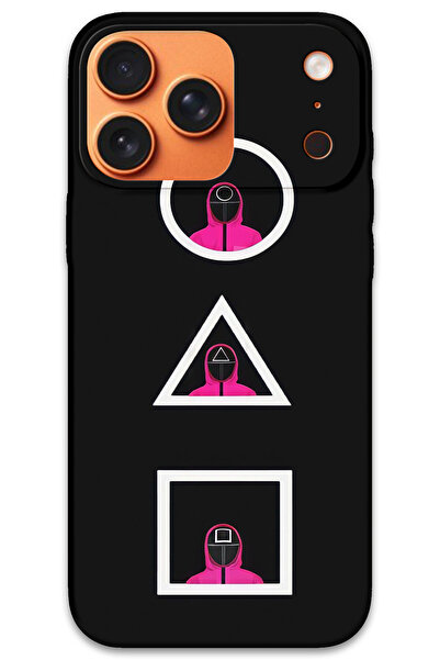 MRCİLETİSİM Case for iPhone 17 Pro Max Hd Pattern Printed Back Cover - Squid Game