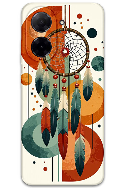 MRCİLETİSİM غطاء خلفي لهاتف Xiaomi Redmi A5 4G بنمط HD مطبوع - ماندالا