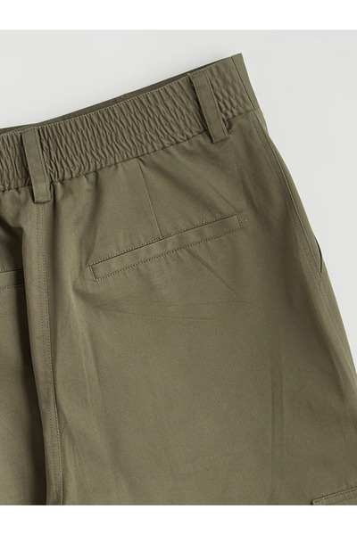 LC Waikiki Lcw eco khaki elastic waist gabardine women's jogger pants