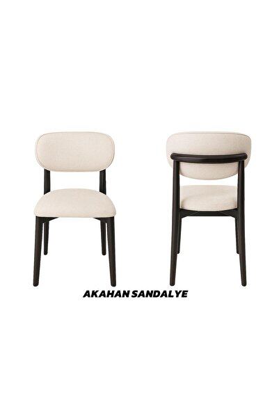 akahansandalye 2'Lİ AHŞAP BOHEM SANDALYE
