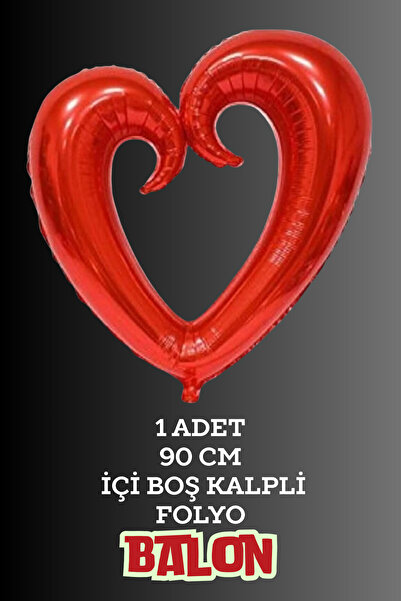 SkyPop 10 Flat Hearts, 2 Foil Hearts, 1 Hollow Foil Heart, 1 Pack of Dried Roses, 10 Candles, 1 Raffia, 100 Balloon Ties