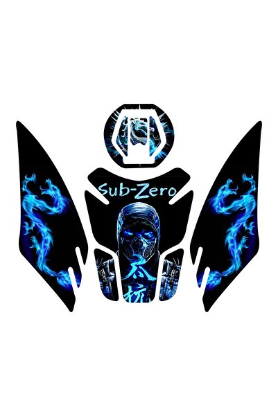 Bajaj Dominar 250/400 Uyumlu Tank Pad Sub Zero