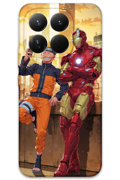 MRCİLETİSİM غطاء خلفي لهاتف Xiaomi Mi 15T بنمط HD مطبوع - الرجل الحديدي