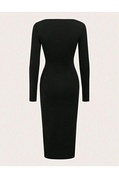 Sheya Shein midi dress, black