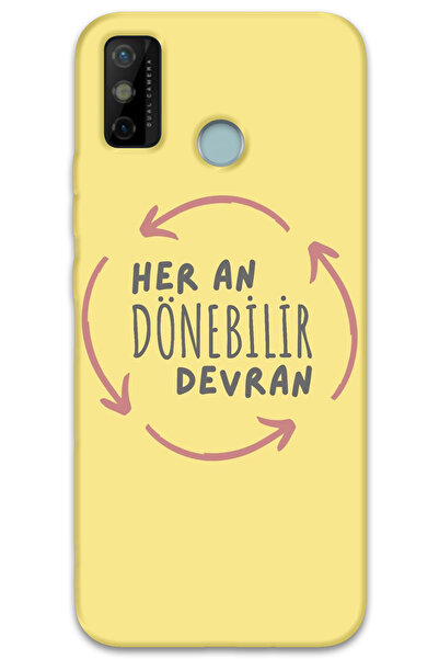 MRCİLETİSİM غطاء خلفي لهاتف Tecno Spark 6 Go بنمط HD مطبوع - ديفران دوينر