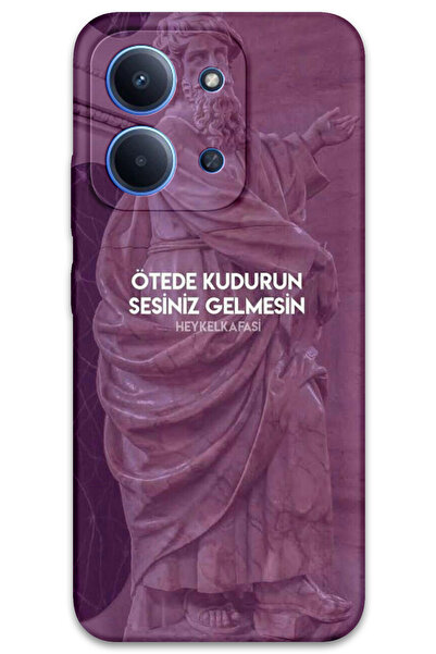 MRCİLETİSİM غطاء خلفي لهاتف Xiaomi Redmi 15C 5G بنمط HD مطبوع - أنت أنتي في غ...