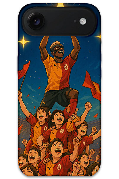 MRCİLETİSİM غطاء خلفي لهاتف iPhone 17 Air Pattern مطبوع - Osimhen