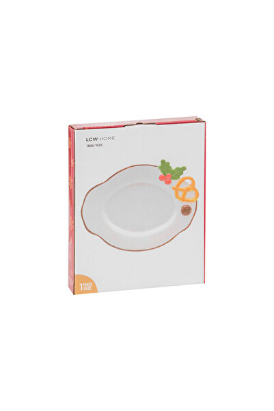 LC Waikiki Sparkling Choices from Shining Store |   Printed Ceramic Pie Plate 20 cm