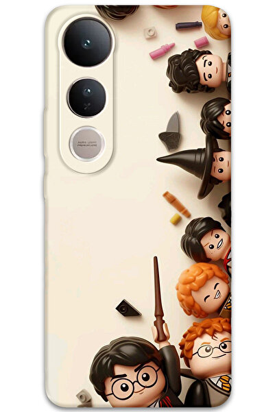 MRCİLETİSİM غطاء خلفي لهاتف Vivo V50 Lite 4G بنمط HD مطبوع - هاري بوتر