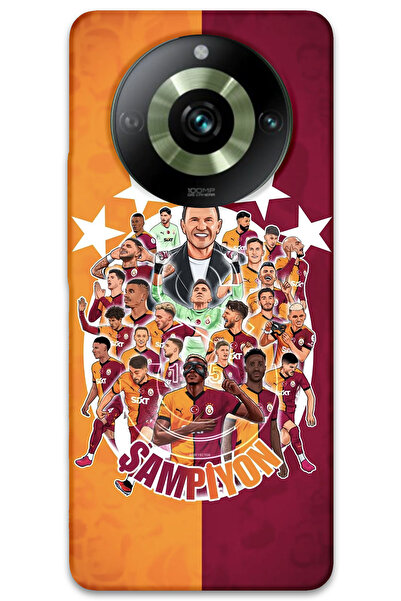 MRCİLETİSİM غطاء خلفي لهاتف Realme 11 Pro Plus بنمط HD مطبوع - البطل