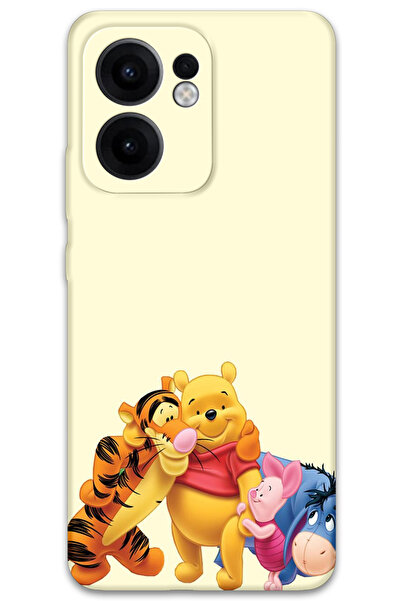 MRCİLETİSİM Oppo Reno 13F 5G Kılıf HD Desen Baskılı Arka Kapak - Winnie The P...