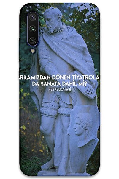 MRCİLETİSİM غطاء خلفي لهاتف Xiaomi Mi A3 بنمط HD مطبوع - مسرح دوار