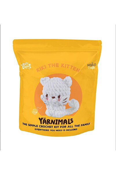 BALIM ÖRGÜ EVİ طقم صنع دمية أميجورومي صغيرة من الصوف المخملي سهلة الحياكة - ق...