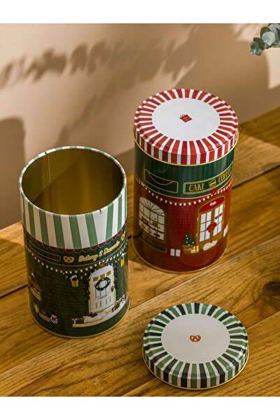 LC Waikiki Sparkling Choices from Shining Store | Christmas Themed Storage Container Set of 2