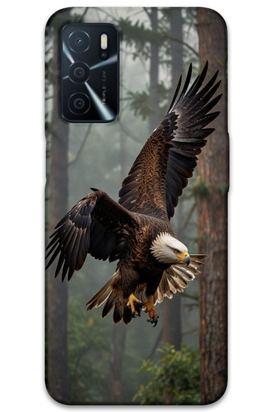 MRCİLETİSİM غطاء خلفي لهاتف اوبو A16 بنمط HD مطبوع - ايرل