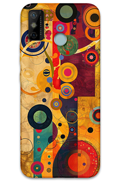 MRCİLETİSİM Tecno Spark 6 Go Case Hd Pattern Printed Back Cover - Artistic