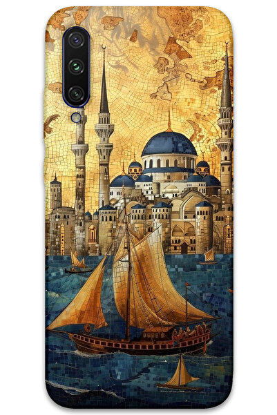 MRCİLETİSİM غطاء خلفي لهاتف Xiaomi Mi A3 بنمط HD مطبوع - ييلكنلي سولايمااني