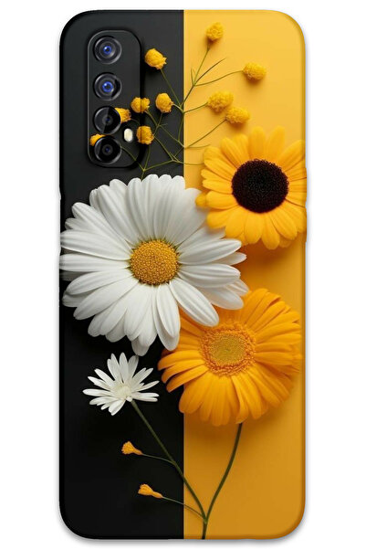 MRCİLETİSİM غطاء خلفي لهاتف Realme 7 بنمط HD مطبوع - باباتيا