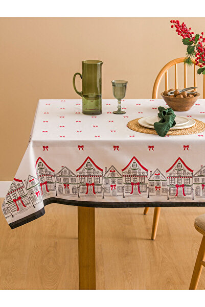 LC Waikiki Sparkling Choices from Shining Store |   Christmas Themed Tablecloth 150X200 cm