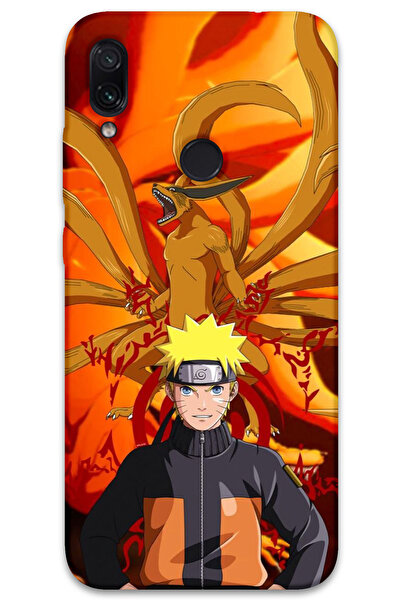 MRCİLETİSİM غطاء خلفي لهاتف Xiaomi Redmi Note 7 بنمط HD مطبوع - ناروتو