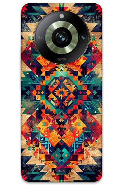 MRCİLETİSİM غطاء خلفي لهاتف Realme 11 Pro Plus بنمط HD مطبوع - تصميم 1