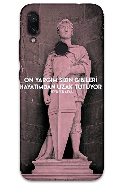 MRCİLETİSİM غطاء خلفي لهاتف Xiaomi Redmi Note 7 مطبوع عليه نمط عالي الدقة - أ...