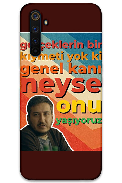 MRCİLETİSİM غطاء خلفي لهاتف Realme 6 Pro بنمط HD مطبوع - عام كاني