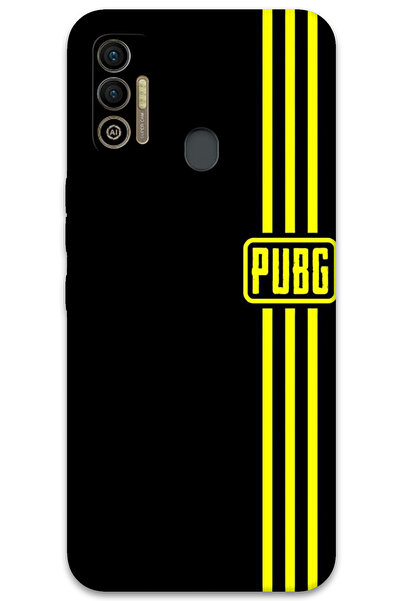 MRCİLETİSİM غطاء خلفي لهاتف تكنو سبارك 7T بنمط HD مطبوع - ببجي