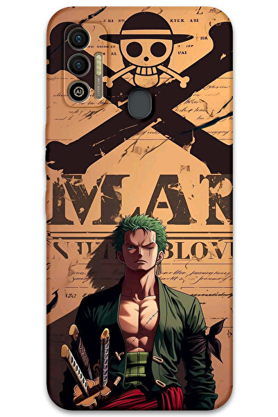 MRCİLETİSİM غطاء خلفي لهاتف Tecno Spark 7T بنمط HD مطبوع - Vanted